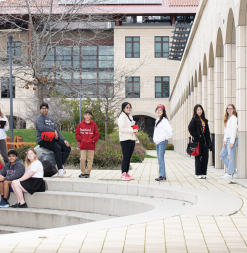 Students on Campus